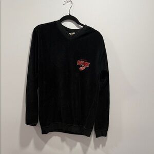 Vintage Detroit Red Wings Black Sweater